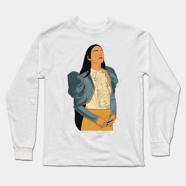 Bella Long Sleeve T-Shirt by strayheartbja